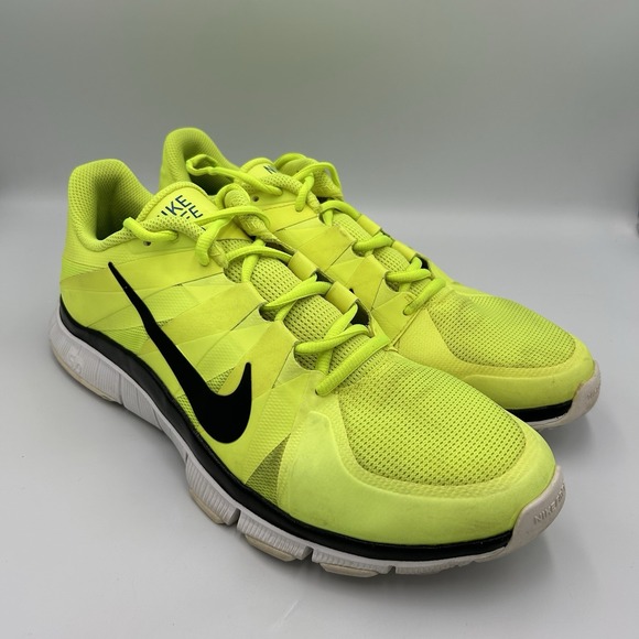 Nike Free 5.0 Mens Sz 11.5 Running Shoes Neon‎ Volt Green 511018-307 - Picture 1 of 8